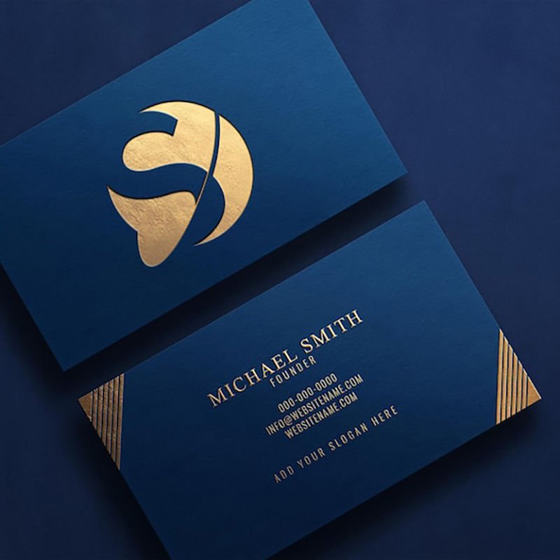 Golden Foil Cards