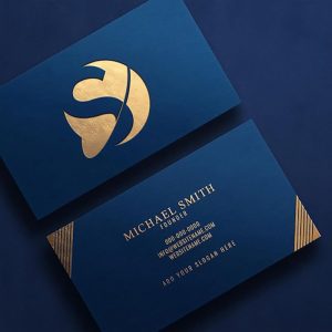 Foil Business Cards