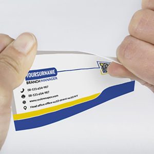 Non-Tearable Business Cards