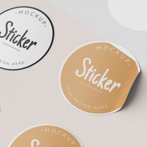 Round Sticker