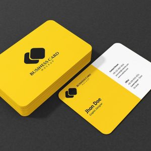 Rounded Corner Business Cards