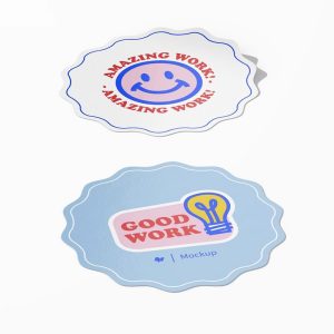 Scallop Stickers